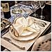 Anelli Per Tovaglioli Di Perle (oro Medio) - Set Da 10, Portatovaglioli In Metallo Per Decorazioni Da Tavola Di San Valentino, Decorazioni Per Feste - Foto miniatura 4