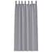 Tende con tende 2 pcs Grigio chiaro Poliestere - Foto miniatura 4