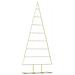 Albero di Natale in metallo con supporto Oro 180 cm - Foto miniatura 1