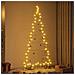 Albero di Natale in metallo con supporto Oro 180 cm - Foto miniatura 4