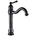 Rubinetto per lavabo da bagno, Blackswan, tipo M153, modello lungo nero anticato, misura 32,5 cm - Foto miniatura 1
