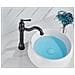 Rubinetto per lavabo da bagno, Blackswan, tipo M153, modello lungo nero anticato, misura 32,5 cm - Foto miniatura 3