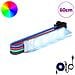 Striscia LED 12 pcs Nero e Bianco 1745 mm Rame e plastica - Foto miniatura 2