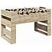Tavolo da Foosball Rovere Sonoma 146,5 x 74 x 85 cm - Foto miniatura 1