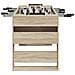 Tavolo da Foosball Rovere Sonoma 146,5 x 74 x 85 cm - Foto miniatura 5