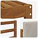 Set di divani con cuscino 6 pcs Grigio Naturale e Chiaro - Foto miniatura 6
