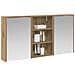 Set di Armadi da Bagno con lo scaffale 3 pcs 126 x 16 x 62.5 cm - Foto miniatura 3