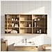 Set di Armadi da Bagno con lo scaffale 3 pcs 126 x 16 x 62.5 cm - Foto miniatura 4