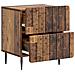Armadio da Notte 2 pcs Legno antico 43 x 34,5 x 49,5 cm - Foto miniatura 4