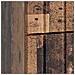 Armadio da Notte 2 pcs Legno antico 43 x 34,5 x 49,5 cm - Foto miniatura 8