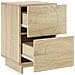 Armadio da Notte 2 pz Rovere Sonoma 33,5 x 34,5 x 50 cm - Foto miniatura 3