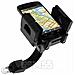 Supporto Moto Scotter Fissaggio Specchietto Per Smartphone - Foto miniatura 4