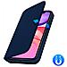 Custodia Apple Iphone 11 Portacarte Funzione Supporto Similpelle Liscia Blu - Foto miniatura 3
