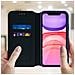Custodia Apple Iphone 11 Portacarte Funzione Supporto Similpelle Liscia Blu - Foto miniatura 5
