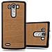 Custodia Compatibile Con Lg G3 In Woody Marrone - Hard Case Coperchio Di Protezione In Look Legno Contro I Graffi E Gli Urti - Foto miniatura 1