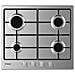 Piano Cottura CEL6PBRX a Gas 4 Fuochi Gas Colore Inox - Foto miniatura 1