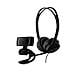 Home Office Doba Set 2 in 1 Webcam HD + Cuffia per Videochiamate - Foto miniatura 1