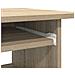 Scrivania Rovere Sonoma 80x45x74 cm in Legno Multistrato - Foto miniatura 4