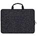 7915 black Laptop sleeve 13.3 with handles - Foto miniatura 2
