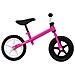 Bicicletta Senza Pedali con Ruote da 12 Pollici Rosa - Foto miniatura 1