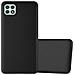 Custodia Compatibile Con Samsung Galaxy A22 5g In Nero Metallico - Coperchio Protettivo In Silicone Tpu Flessibile - Foto miniatura 1