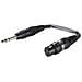 Cavo adattatore Xlr (f) / Jack Stereo 0,15 m - Foto miniatura 2