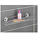 Mensola Bagno Milazzo, Vacuum-loc - Acciaio Cromato, Venko - Foto miniatura 6