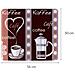 Coffee Sapore - Piatto Protettivo In Vetro, 50 X 56 Cm, Venko - Foto miniatura 4
