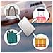 Porta Carte Rfid Con 6 Slot Per Carte Silver - Foto miniatura 8