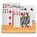 Porta Carte Da Gioco In Legno Massello Di Faggio Di Dimensioni Standard Di rts - Set Di 2 Organizzatori Di Carte - Foto miniatura 4