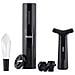 Set da Vino Premium Collection Composto da Apribottiglie Elettrico Ricaricabile, Aeratore Salvagocce, Tagliacapsule, Pompetta Sottovuoto e 2 Tappi - Foto miniatura 1