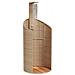 Doccia Esterno Beige 100x100x241,5 Cm Polyrattan E Legno Acacia - Foto miniatura 3