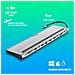 WONDER DOCK 12 Cablato USB 3.2 Gen 1 (3.1 Gen 1) Type-C Argento - Foto miniatura 3