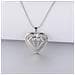 Collana Con Ciondolo A Cuore, Collana Con Ciondolo Fotografico Personalizzato Per Donna - Foto miniatura 2