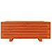 Fioriera Giardino Marrone Cera 70x40x26,5cm Legno Massello Pino - Foto miniatura 5