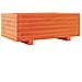 Fioriera Giardino Marrone Cera 70x40x26,5cm Legno Massello Pino - Foto miniatura 10