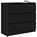 Credenza Rovere Nero 80x35x76 cm in Legno Multistrato - Foto miniatura 6