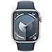 Watch Series 9 45 mm Digitale 396 x 484 Pixel Touch screen 4G Argento Wi-Fi GPS (satellitare) - Foto miniatura 2