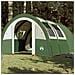 Tenda da Campeggio a Tunnel per 4 Persone Verde Impermeabile - Foto miniatura 2