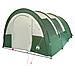 Tenda da Campeggio a Tunnel per 4 Persone Verde Impermeabile - Foto miniatura 5