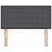 Testiera  Design Semplice Grigio Scuro 100 cm Tessuto Corduroy - Foto miniatura 4