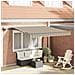 Tenda Retrattile Manuale con LED Beige 300x250 cm - Foto miniatura 2