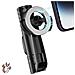 Selfie Stick Magnetico Rotante 360° Con Telecomando Bluetooth, Nero - Foto miniatura 5