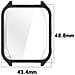 Custodia Protettiva In Tpu A Copertura Totale Compatibile Con Garmin Venu X1: Protezione Completa E Stile Black - Foto miniatura 6