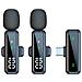 Microfono Lavalier Wireless Doppio Con Interfaccia Type-c - Display Digitale, Riduzione Del Rumore - Foto miniatura 2