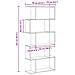 Armadio per Libri Marrone 70 x 24 x 161 cm Legno multistrato - Foto miniatura 9