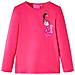 Maglietta da Bambina a Maniche Lunghe Fucsia 116 - Foto miniatura 1
