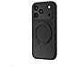 Custodia Anti-caduta Nera Effetto Pelle Con Supporto A 360° Compatibile Con Iphone 17 Pro Max - Foto miniatura 1