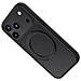 Custodia Anti-caduta Nera Effetto Pelle Con Supporto A 360° Compatibile Con Iphone 17 Pro Max - Foto miniatura 3