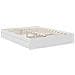 Letto con Contenitore Bianco 150 x 200 cm Legno multistrato - Foto miniatura 6